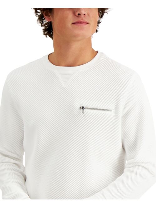 INC International Concepts Men's Ottoman Ribbed T-Shirt, Created for Macy's