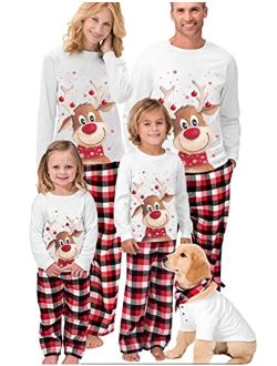 Oriental eLife Matching Christmas Pjs For Family,Elf Pajamas Christma Sets,Xmas Holiday Family Sleepwear Outfits Women Men