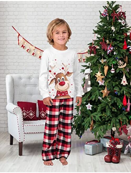 Oriental eLife Matching Christmas Pjs For Family,Elf Pajamas Christma Sets,Xmas Holiday Family Sleepwear Outfits Women Men