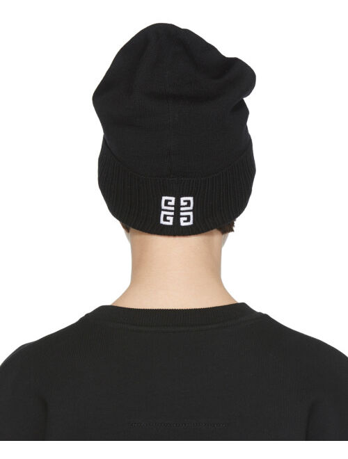 Givenchy Black Logo Beanie