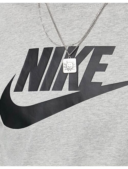 Nike Futura Icon long sleeve t-shirt in gray