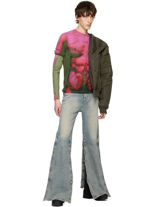 Y/Project Pink Jean-Paul Gaultier Edition Long Sleeve T-Shirt