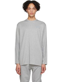 Y-3 Gray Classic Long Sleeve T-Shirt