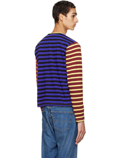Stockholm (Surfboard) Club SSENSE Exclusive Multicolor Striped Long Sleeve T-Shirt