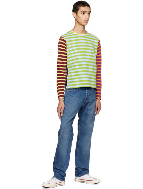 Stockholm (Surfboard) Club SSENSE Exclusive Multicolor Striped Long Sleeve T-Shirt