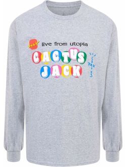 Travis Scott x McDonald's Cj Live From Utopia T-shirt