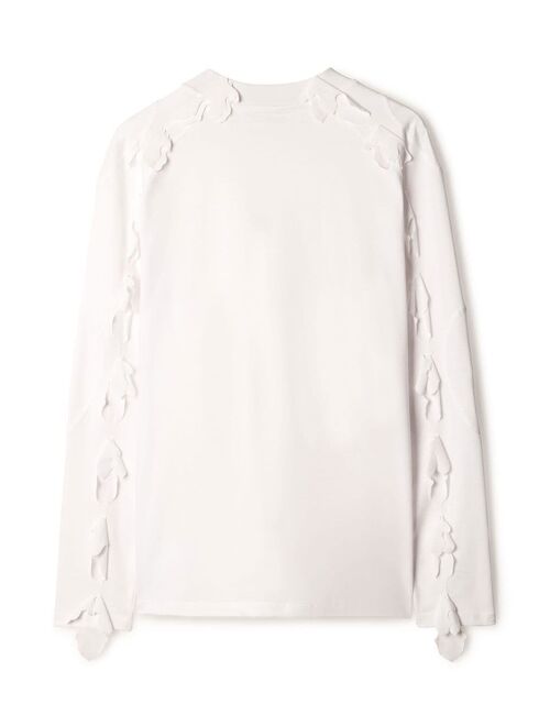 Off-White x Post Archive Faction applique long-sleeve T-shirt