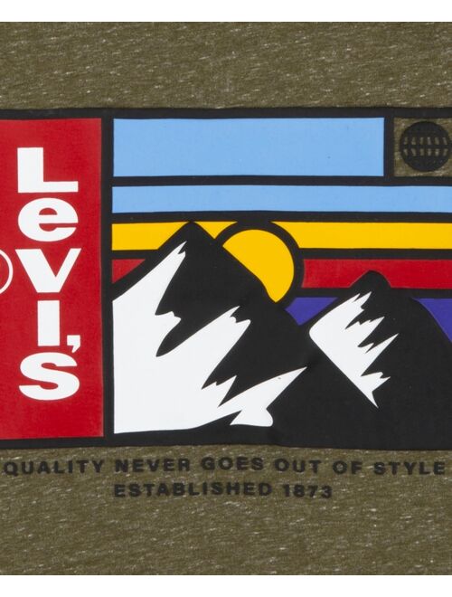Levi's Big Boys Mountain Logo T-Shirt