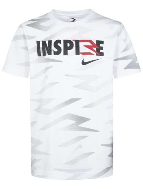 Nike 3BRAND by Russell Wilson Big Boys Inspire Short Sleeve T-shirt
