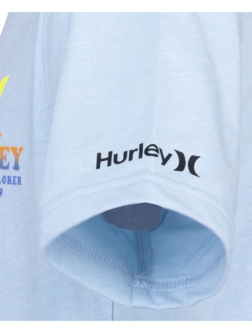 Hurley Big Boys Sharks Cape Wrap Short Sleeve T-shirt