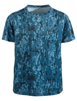 ID Ideology Big Boys Pixel Camo T-Shirt, Created for Macy's