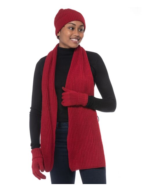 STYLE & CO Women's Solid Shine Ribbed Scarf, Created for Macy's
