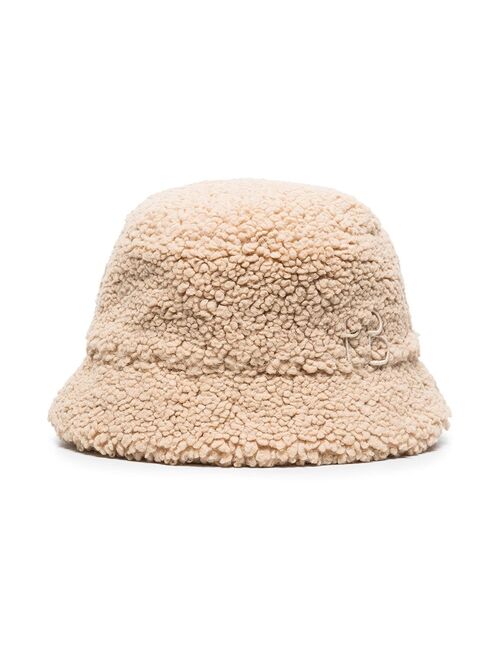 Ruslan Baginskiy Teddy faux-shearling bucket hat