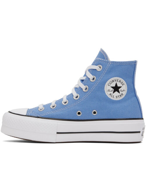 CONVERSE Blue All Star Lift High-Top Sneakers