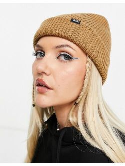 Core basic beanie in brown