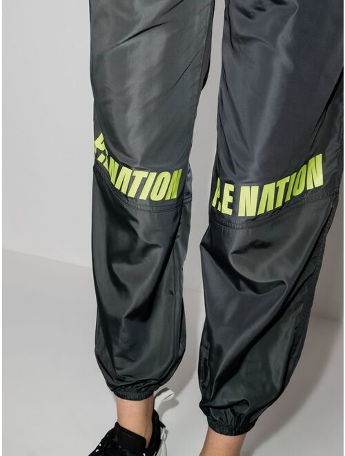 P.E Nation logo-print track pants