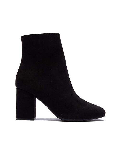 Qupid Malone-01 Women's Heeled Ankle Boots
