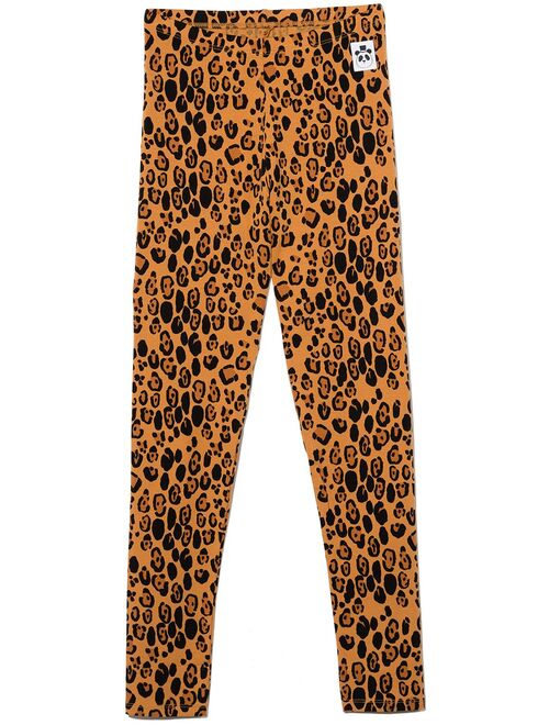 Mini Rodini leopard print leggings