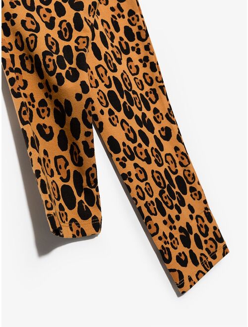 Mini Rodini leopard print leggings