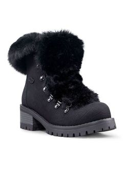 Adore Faux Fur Women's Heeled Ankle Boots