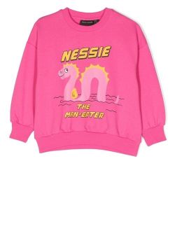 Nessie graphic-print sweatshirt