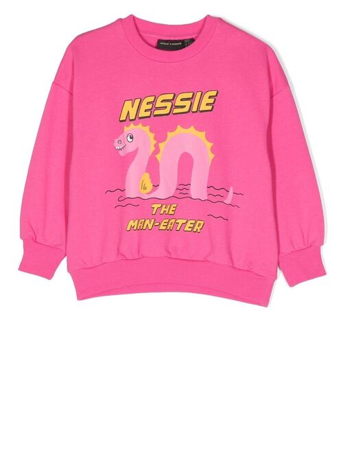 Mini Rodini Nessie graphic-print sweatshirt