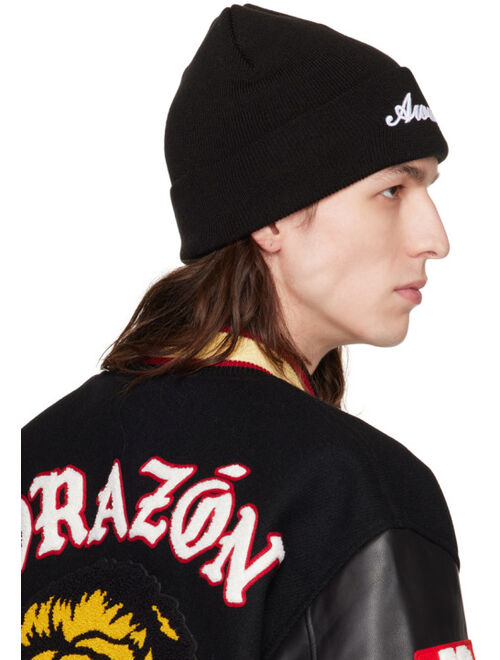 Awake NY Black Script Beanie