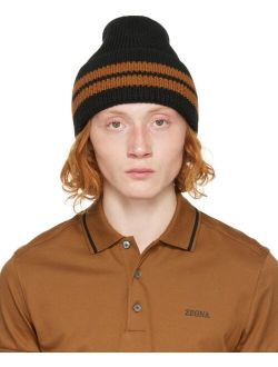 ZEGNA Black Techmerino Beanie