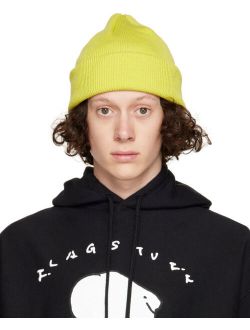 F-LAGSTUF-F Green 2Way Watch Beanie