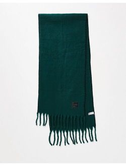 Studio oversized scarf in green