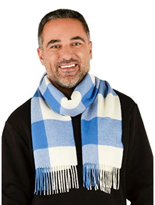 Incredible Natural Creations from Alpaca - INCA Brands Inca Fashions - 100% Pure Baby Alpaca Buffalo Plaid Scarf for Men and Women