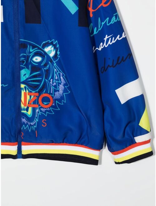 Kenzo Kids Multi Iconics bomber jacket