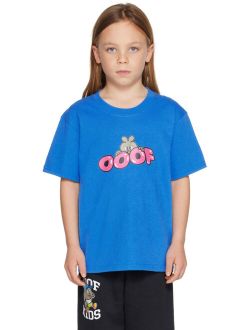 OOOF SSENSE Exclusive Kids Blue Peek T-Shirt
