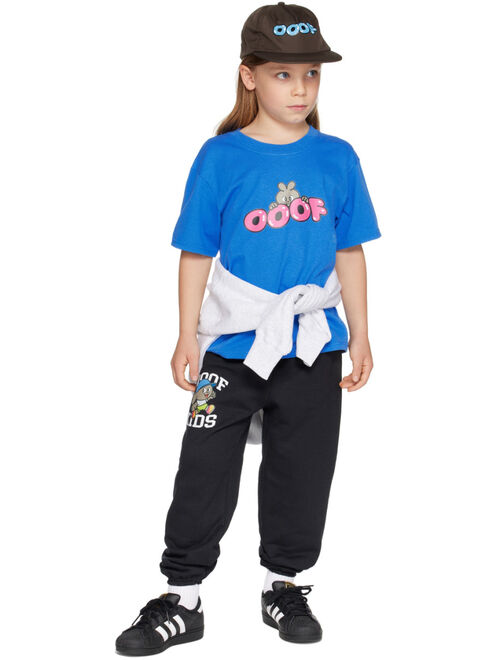 OOOF SSENSE Exclusive Kids Blue Peek T-Shirt