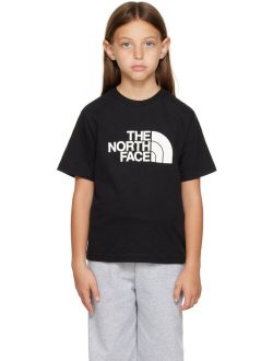 KIDS Kids Black Graphic Big Kids T-Shirt