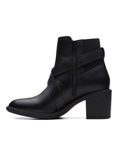 Clarks Scene Strap Women's Leather Ankle Boots