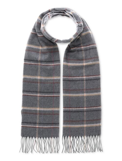 V. Fraas Men's Patterned Cashmink Scarf