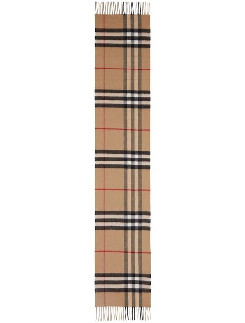 Burberry The Classic Check cashmere scarf