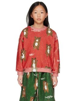 LUCKYTRY SSENSE Exclusive Kids Red Sweater