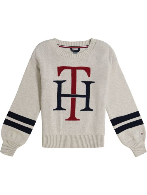 TOMMY HILFIGER Big Girls Big H Oversized Sweater