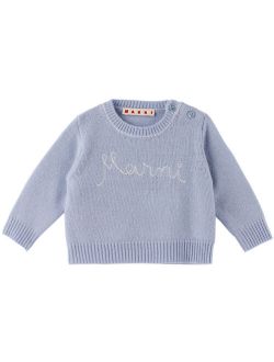 Baby Blue Logo Sweater
