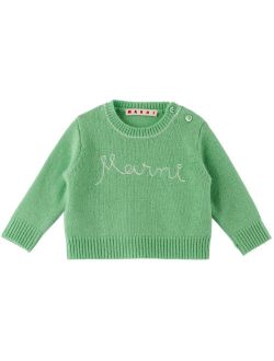 Baby Green Logo Sweater