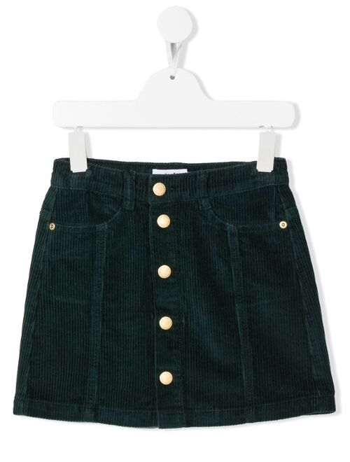 Molo Bera corduroy A-line skirt