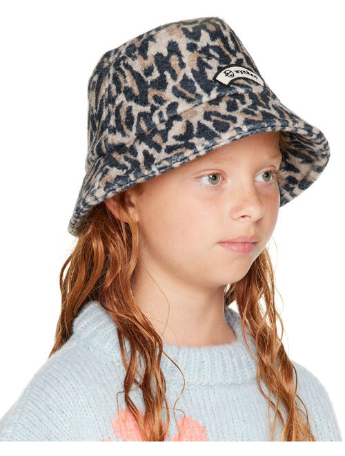 WYNKEN Kids Beige Moonrise Bucket Hat