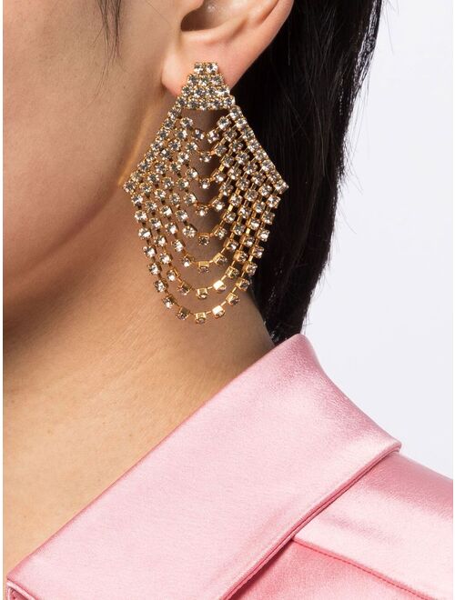 Jennifer Behr Seraphina crystal-embellished earrings