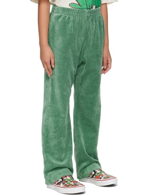 THE ANIMALS OBSERVATORY Kids Green Camaleon Lounge Pants