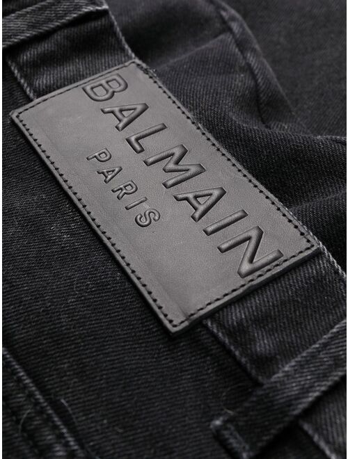 Balmain mid-rise straight-leg jeans