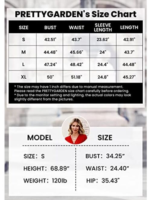 PRETTYGARDEN Women's 2022 Winter Coats Fuzzy Fleece Long Hooded Jackets Button Down Faux Fur Warm Outwear with Pockets