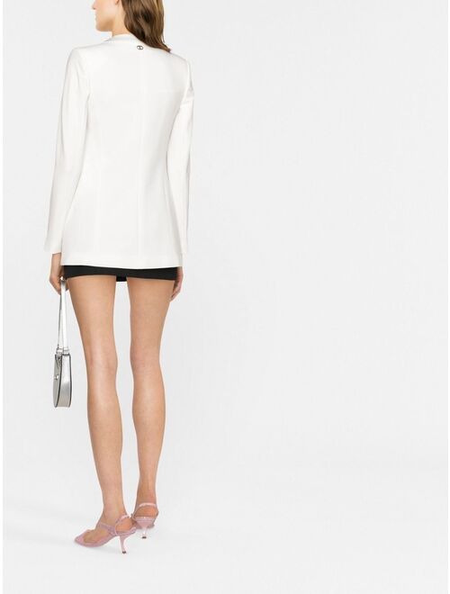 TWINSET peak-lapel single-breasted blazer