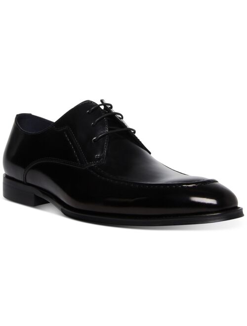 STEVE MADDEN Men's Dyce Waxed Leather Dress Shoe